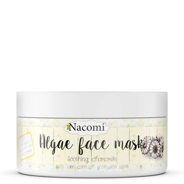Nacomi Algae Face Mask Soothing Chamomile łagodząca rumiankowa maska algowa