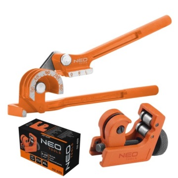 НАБОР NEO РЕЗАК + ГИБОЧНЫЙ СТАНОК ДЛЯ ТОРМОЗНОЙ ТРУБКИ 02-439 +02-429