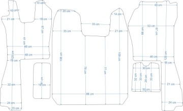 Коврики SILVER+S для Scania 2 R420 с АКПП