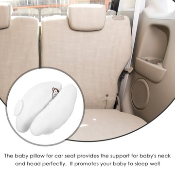 ПОДУШКА ДЕТСКАЯ ДЛЯ ГОЛОВЫ АВТОМОБИЛЯ