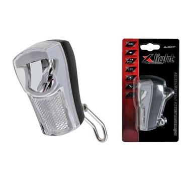 Oświetlenie rowerowe X-LIGHT xc-211 60 lm bateria