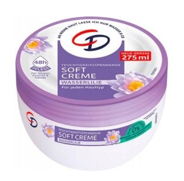 CD Krem 275ml Nawilżający Lilia Wodna CIAŁO TWARZ DŁONIE