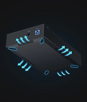 КОРПУС ДЛЯ ДИСКА 3,5 ДЮЙМА UGREEN USB 3.0 SATA ДО 10 ТБ