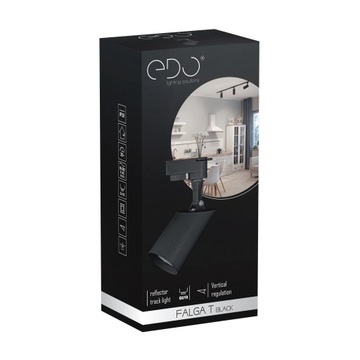 ФОНАРЬ ОТРАЖАТЕЛЬ ДЛЯ ТРЕК 1-FZ GU10, ЧЕРНЫЙ