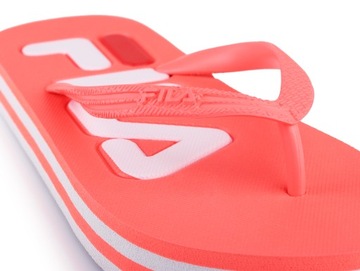 Japonki, klapki Fila TROY ZEPPA SLIPPER WMN Fiery Coral