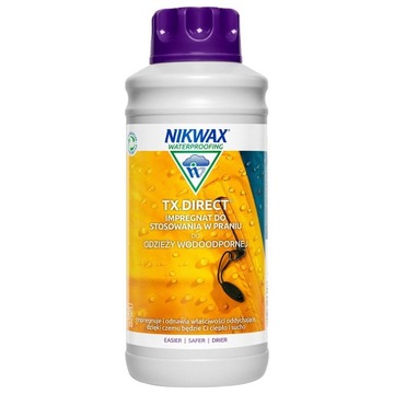 PREPARAT DO PIELEGNACJI ODZIEZY NIKWAX TX.DIRECT WASH-IN 1 L