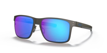 Okulary OAKLEY HOLBROOK METAL MATTE GUNMETAL/PRIZM SAPPHIRE POLARYZACJA 12%