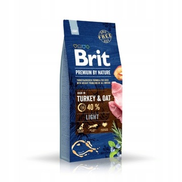 BRIT PREMIUM BY NATURE LIGHT KARMA DLA PSA 15 KG