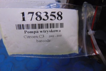 CITROEN C3 ČERPADLO VSTŘIKOVAČE 1.4HDI 0445010042