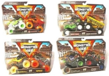 Monster Jam 1:64, литье под давлением, 2 упаковки