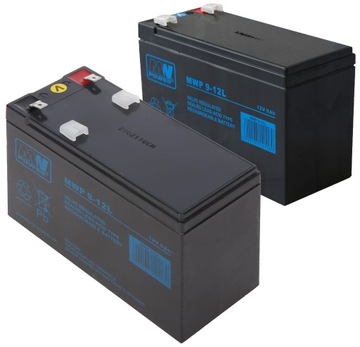 AKUMULATOR MW 9 Ah - 12 V / MWP 9-12L - MW POWER zasilanie AWARYJNE