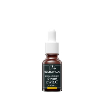 UZDROVISCO ŚWIETLIK SERUM Z WIT.C POD OCZY 15ml