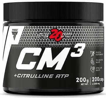 TREC CM3 200 kap JABŁCZAN KREATYNA Cytrulina T-C-M