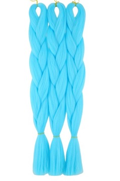 WŁOSY SYNTETYCZNE KOLOROWE WARKOCZYKI DRED 1K.024F