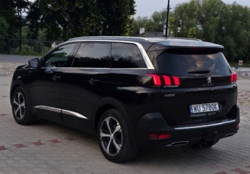 Peugeot 5008 II Crossover 2.0 BlueHDI 180KM 2020 Peugeot 5008 GT Line7 osobowySalon PLPanoramaMasazePo serwisieGwarancja 12, zdjęcie 4