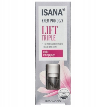 ISANA Lift Triple Krem pod Oczy + Peptydy Retinol