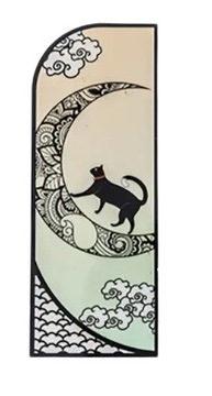 Закладка с узором «Кошка», набор из 6 закладок.