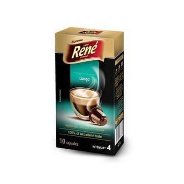 kapsułki Nespresso Rene Espresso LUNGO