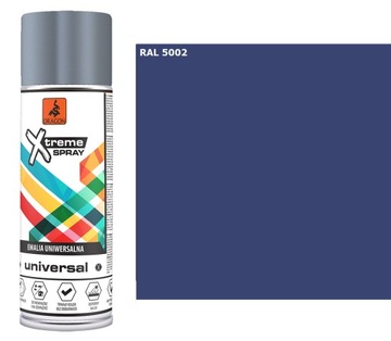 Emalia Farba SUPER SPRAY 400ml GRANATOWY RAL 5002