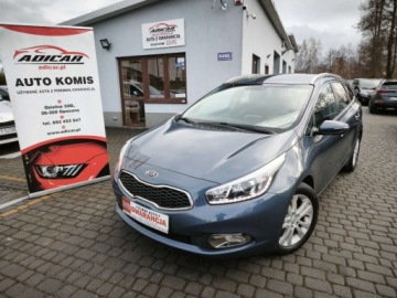 Kia Ceed II Kombi 1.6 CRDi 110KM 2013 Kia Ceed 1.6 CRDi Ledy Klimatronik Isofix Piekna GWARANCJA