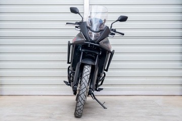 Верхние дуги безопасности Honda Transalp 750 окрашены в черный цвет Yakk EXP