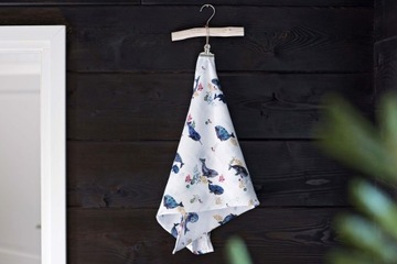 POOFI - Бамбуковый подгузник 73x73 - косяки рыбок