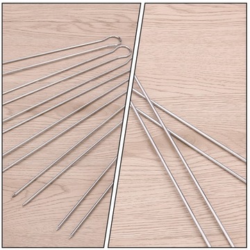 ВИЛКА ДЛЯ ГРИЛЯ НЕРЖАВЕЮЩАЯ СТАЛЬ 6 ШТ.