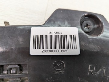 LEVÝ VÝZTUHA NÁRAZNÍKU ZADNÍHO MAZDA CX 3 D10E51U40