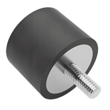 WIBROIZOLATOR poduszka gumowa D 50x30 M10x28