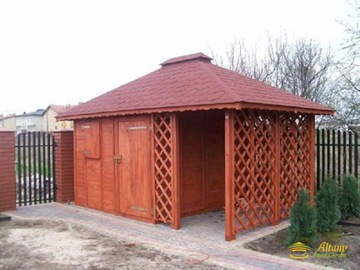 DREWUTNIA MROCZEK 4-СТУПЕННАЯ КРЫША 3x4,5 ПРОИЗВОДИТЕЛЬ