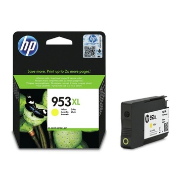 Tusz Hp 953XL Yellow F6U18AE 20 ml ORYGINAŁ