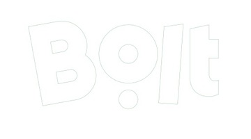 BOLT - naklejki foliowe, wycinane, białe