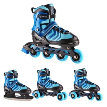Brusle 2v1 brusle Nils Extreme 4v1 Black Blue Velikost S