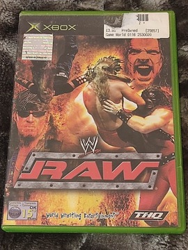 XBOX RAW WRESTLING WWE X BOX CLASSIC
