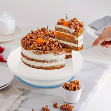 НАБОР ВРАЩАЮЩИХСЯ ТАРЕНОК ДЛЯ ТОРТА + 7 ПРЕДМЕТОВ КОНДИТЕРСКИХ ПЛАСТИНОК