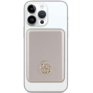 POWER BANK USB-C 5000 мАч ИНДУКТИВНЫЙ GUESS ДЛЯ MAGSAFE 15 Вт IPHONE 12 13 14 15