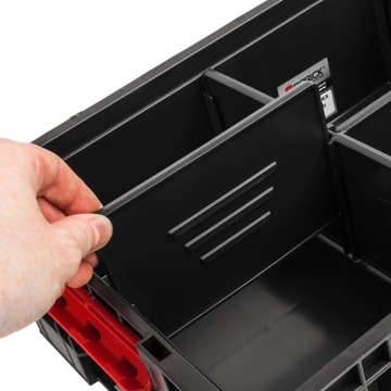 SKRZYNIA NARZĘDZIOWA MODUŁOWA 14,3L Qbrick System TWO BOX 100 FLEX PRZEGROD