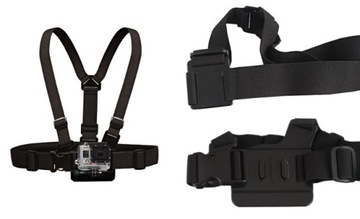 SZELKI na KLATKĘ PIERSIOWĄ CHEST MOUNT do GoPro
