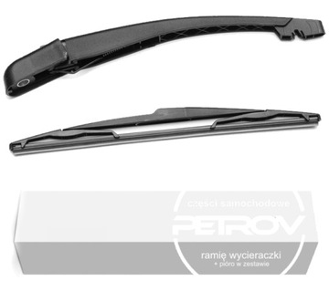 Citroen C3 02-10, Wycieraczka TYŁ ramie+pióro #