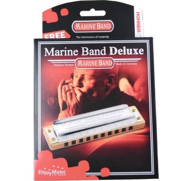 Диатоническая губная гармошка Marine Band G Deluxe Hohner