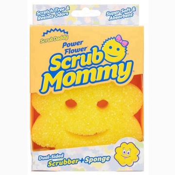 Scrub Mommy Scrub Daddy kwiatek żółty
