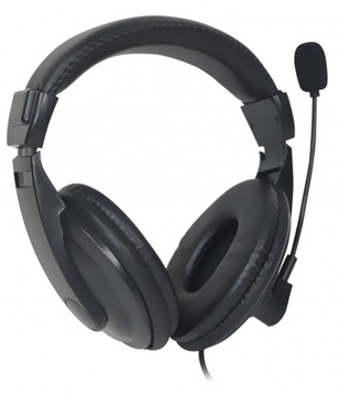 Наушники Vakoss SK-608HV с микрофоном, черные