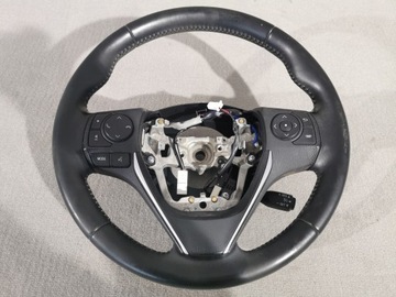 КОЖАНЫЙ РУЛЬ TOYOTA AURIS II КРУИЗ-КОНТРОЛЬ 13-15
