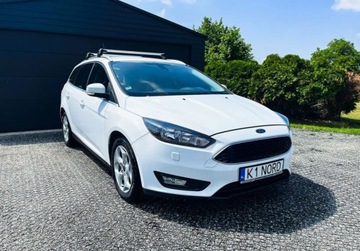 Ford Focus III Kombi Facelifting 1.5 TDCi 120KM 2015 Ford Focus Bezwypadkowy, Serwisowany, Oplacony...