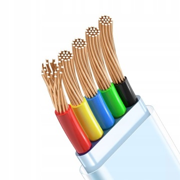 MCDODO KABEL USB-C KĄTOWY SZYBKIE ŁADOWANIE USB TYP C 3A 65W NIEBIESKI 2M