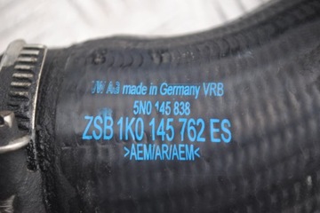 PRZEWÓD INTERCOOLERA VW PASSAT B6 2.0 TDI CR