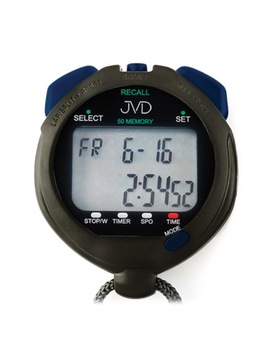 Stoper elektroniczny - termometr timer 50 LAP JVD ST2250