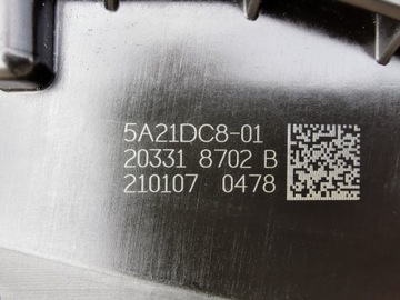 BMW 8 G14 G15 G16 AKTIVNÍ VSTUP VZDUCHU MASKA B.LADNY 5A21DC8-01 5A21DC8