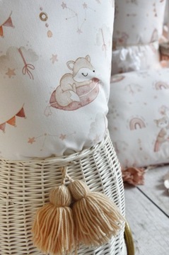 Komplet z wypełnieniem velvet Senne liski