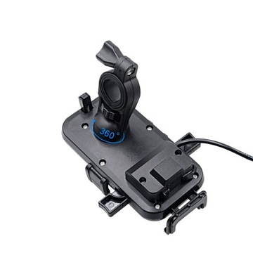 ЗАРЯДНОЕ УСТРОЙСТВО ДЛЯ МОТОЦИКЛА С РУЧКОЙ ВКЛ/ВЫКЛ 2xUSB